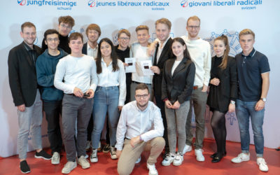 Un fribourgeois à la vice-présidence des Jeunes Libéraux-Radicaux Suisse